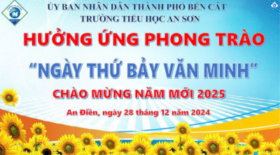 NGÀY THỨ BẢY VĂN MINH VỚI CHỦ ĐỀ CHÀO MỪNG NĂM MỚI 2025